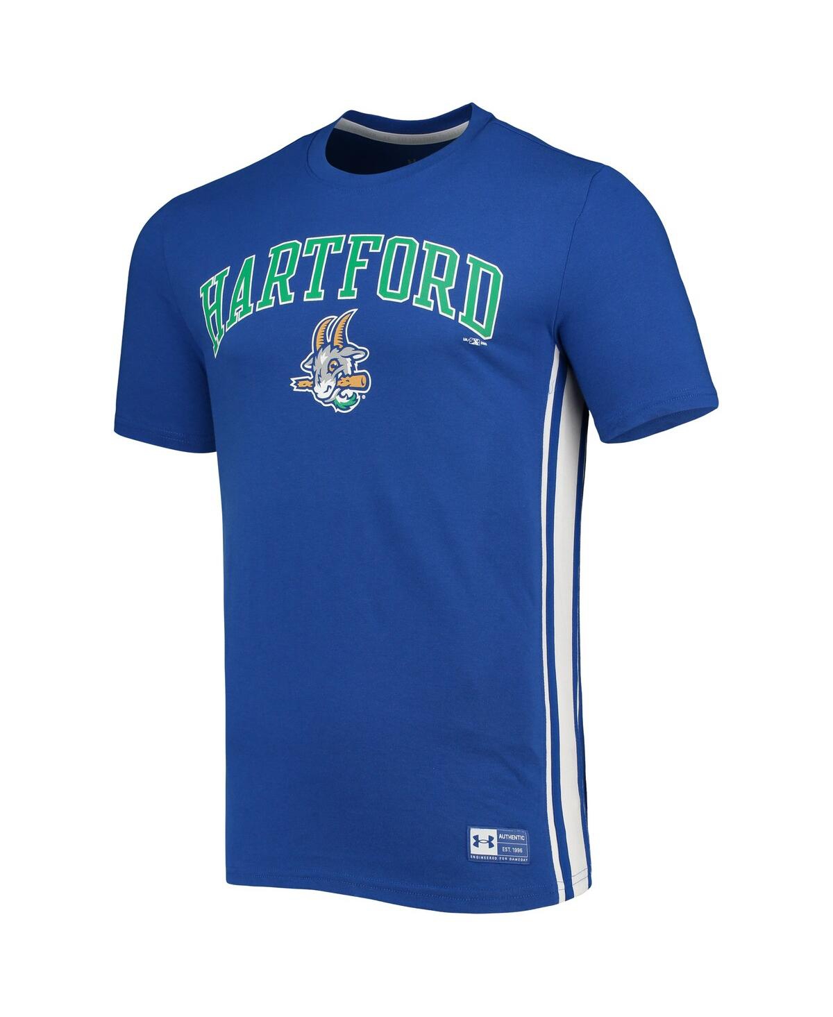 Men's Under ArmourHartford Yard Goats Game Day T-shirt - Royal