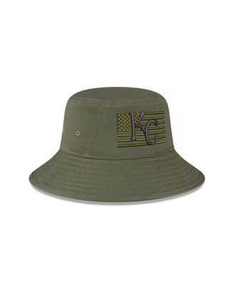Men's Green Kansas City Royals 2023 Armed Forces Day Bucket Hat