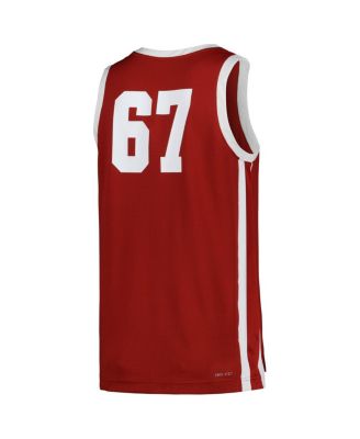 Men's Maroon Morehouse Maroon Tigers Replica Basketball Jersey