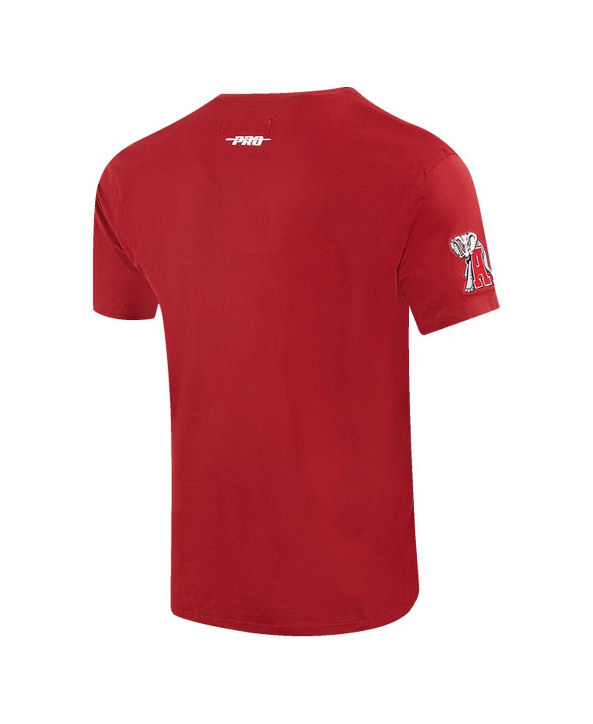 Men's Pro StandardAlabamaTide Classic Stacked Logo T-shirt - Crimson