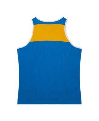 Men's Royal, Gold Los Angeles Rams Gridiron Classics Heritage Colorblock Tank Top