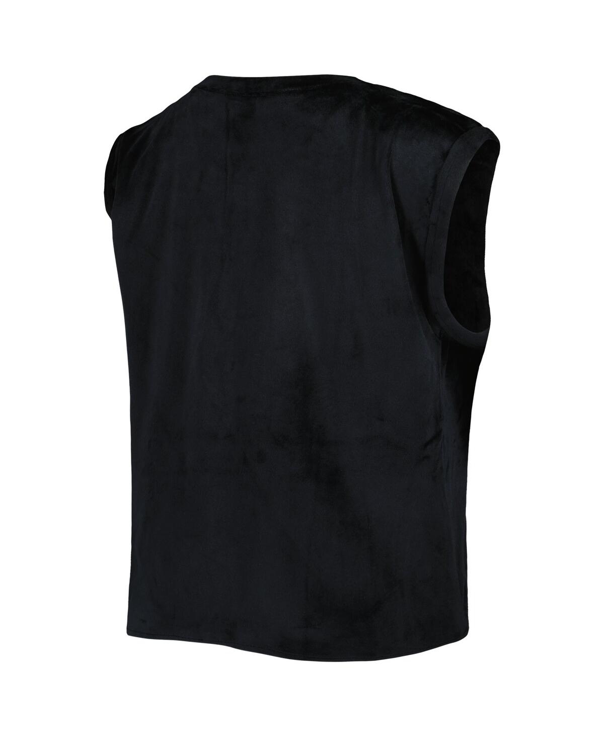 Shop Concepts Sport Women's  Black Philadelphia 76ers Intermission T-shirt And Shorts Sleep Set