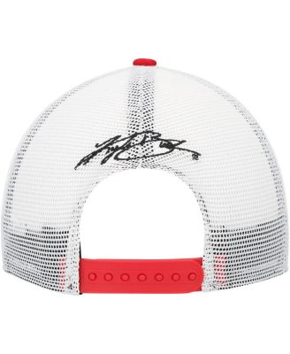 Men's Black Kyle Busch Golfer Trucker 9FIFTY Snapback Hat