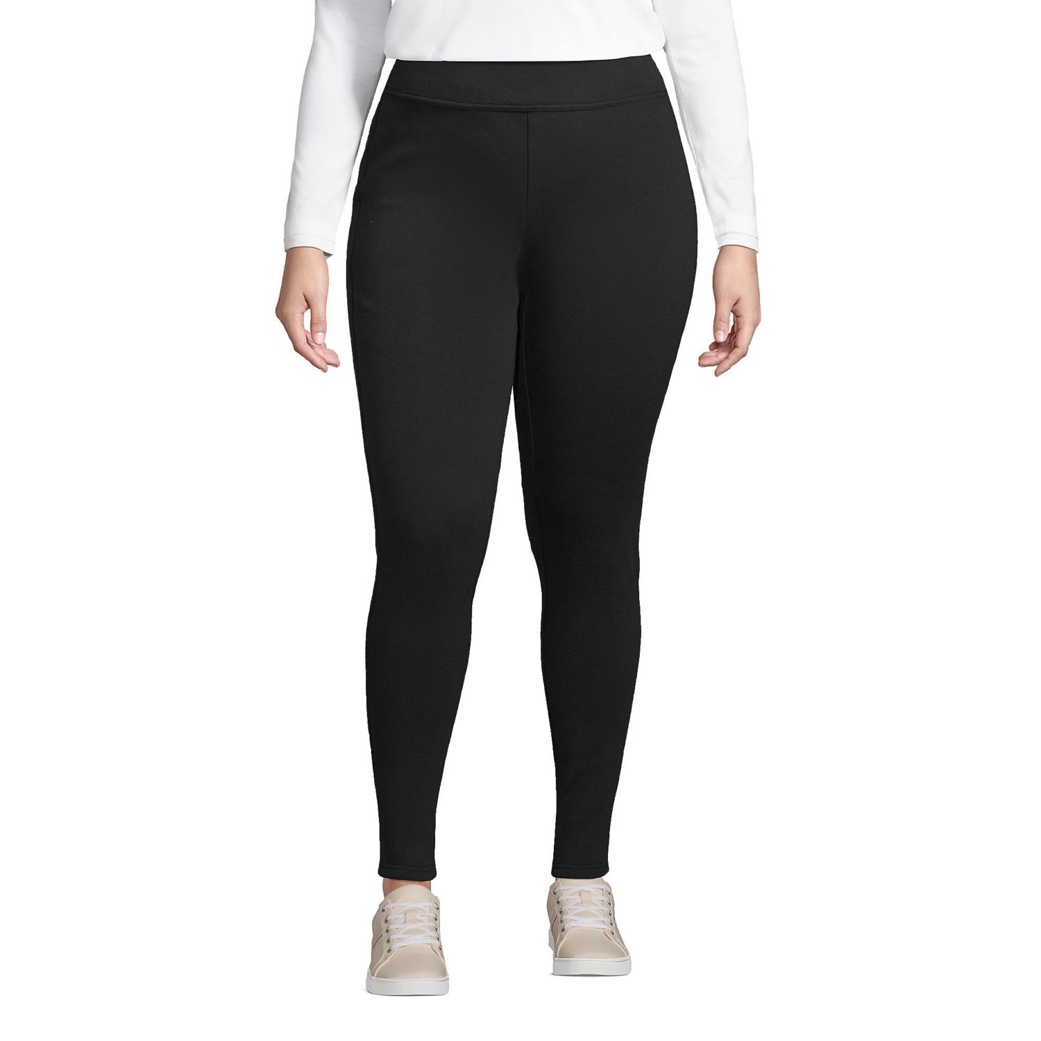 Women's High Rise Serious Sweats Fleece Lined Pocket Leggings