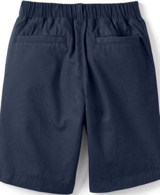 Girls School Uniform Elastic Waist Pull On Shorts