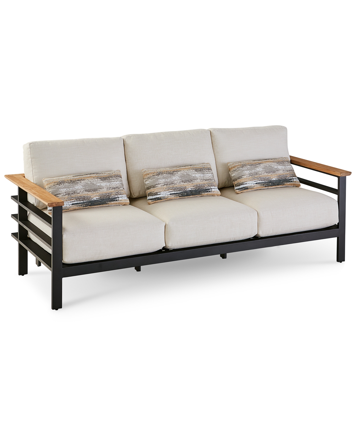 Tommy Bahama South Beach Outdoor Sofa In Parchment
