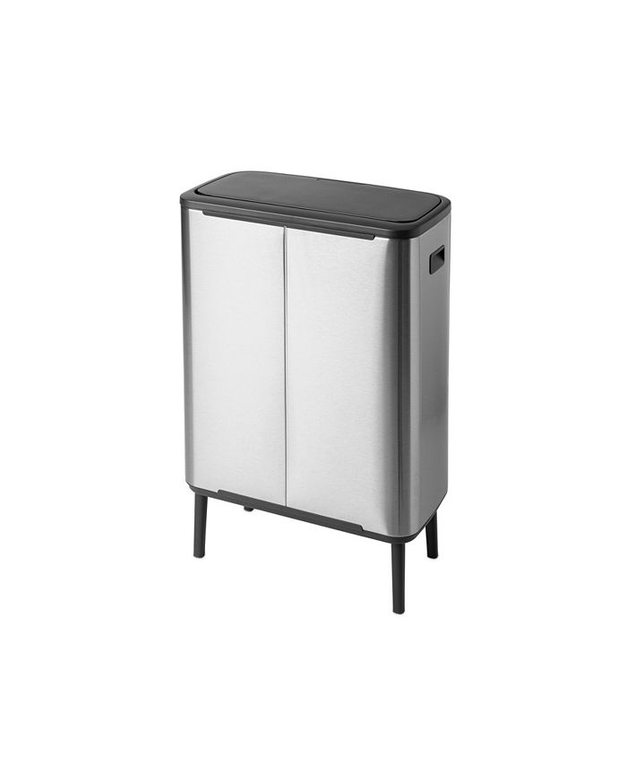 Brabantia Bo Touch Top Hi Trash Can, 16 Gallon, 60 Liter Macy's