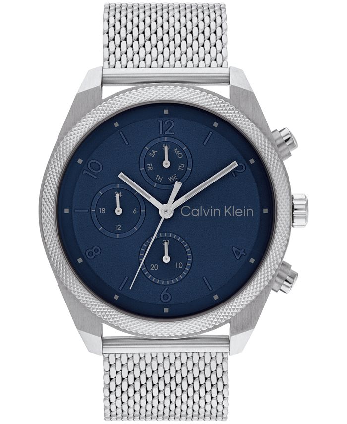 Calvin klein all stainless steel sales swiss made