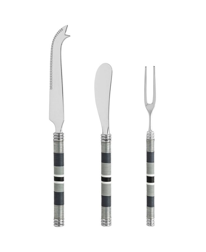 French Home Jubilee Cheese Knife, Spreader and Fork Set Macy's