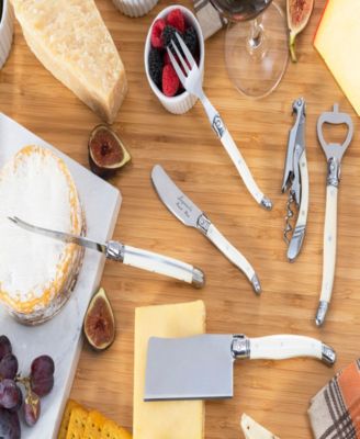 Laguiole Essential 9-Piece Charcuterie and Barware Set with Handles