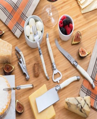 Laguiole Ultimate 13-Piece Charcuterie and Barware Set with Handles
