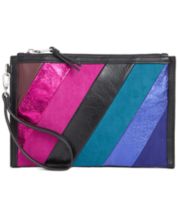 Milanblocks 1950 Vintage Style “The Queen Rainbow Colorful Crystal Acrylic Lucite Box Clutch Bag - White
