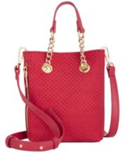 Red handbags outlet at macys