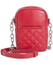 Red handbags cheap at macys