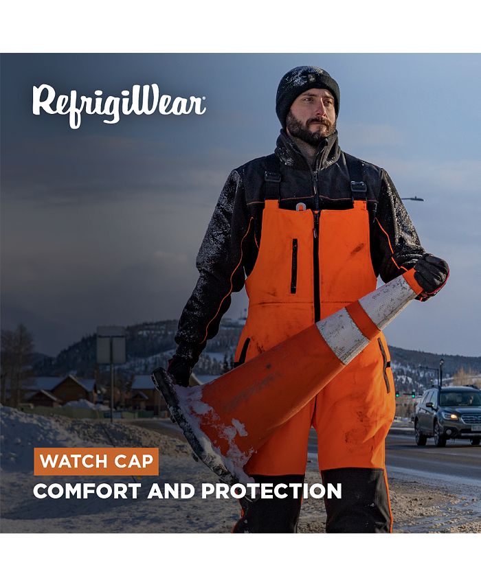 RefrigiWear Men's Wool Blend Black Watch Winter Cap - Macy's