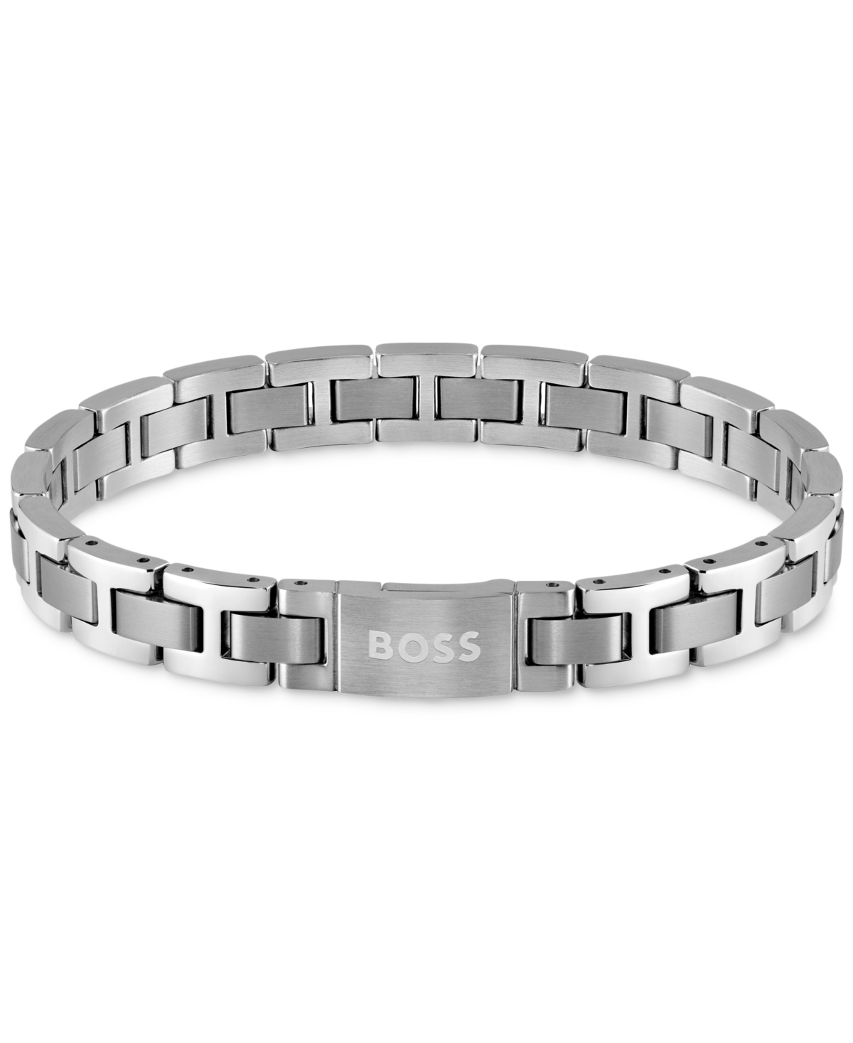 Hugo Boss Men's Essentials Stainless Steel Bracelet In Silver Tone
