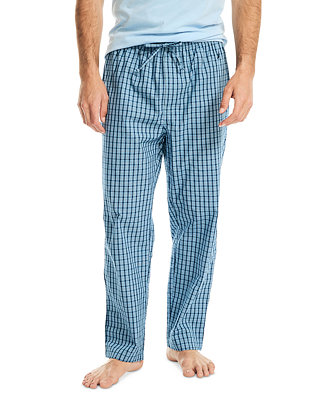 Nautica Men's Woven Plaid Pajama Pants - Macy's