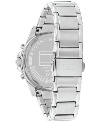 Women's Multifunction Silver-Tone Stainless Steel Watch 38mm