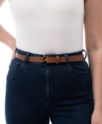 Women's 2-Pk. Solid & Braided Belt Set