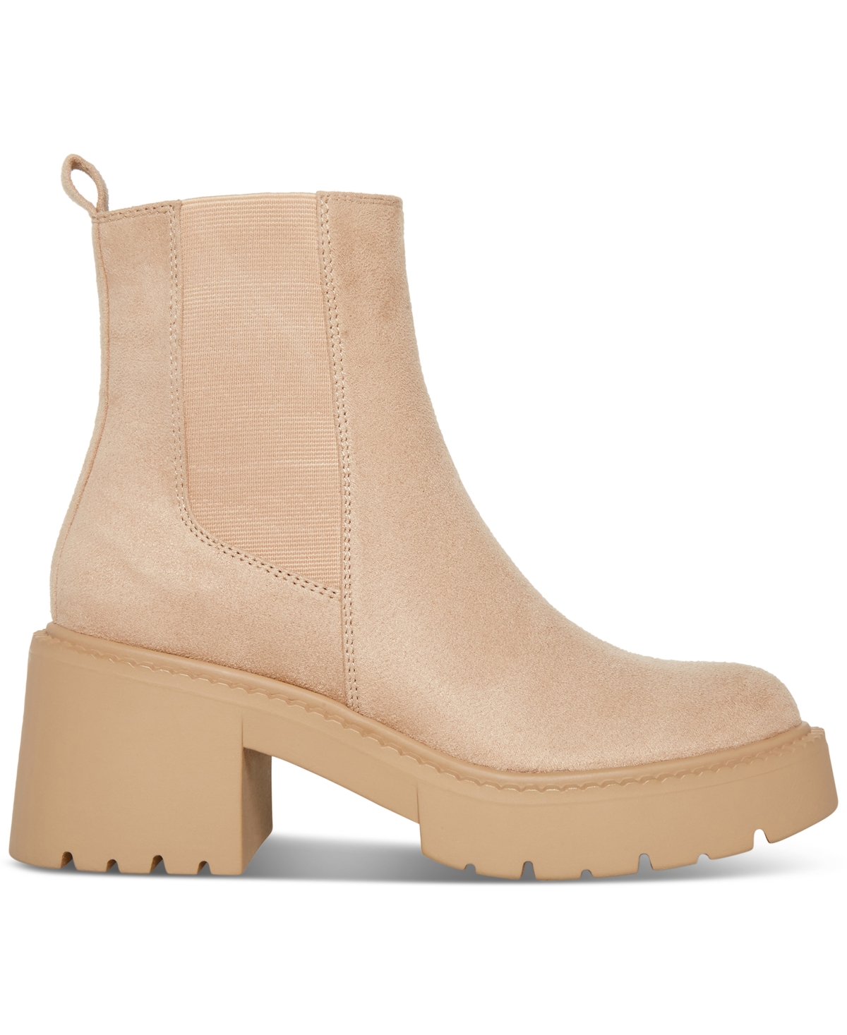 Madden Girl Trust Lug-Sole Chelsea Booties
