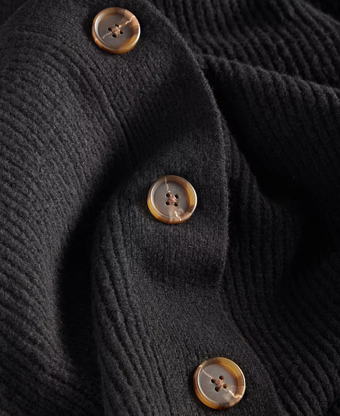 Women's Three-Button Shaker Cardigan - thumbnail 3