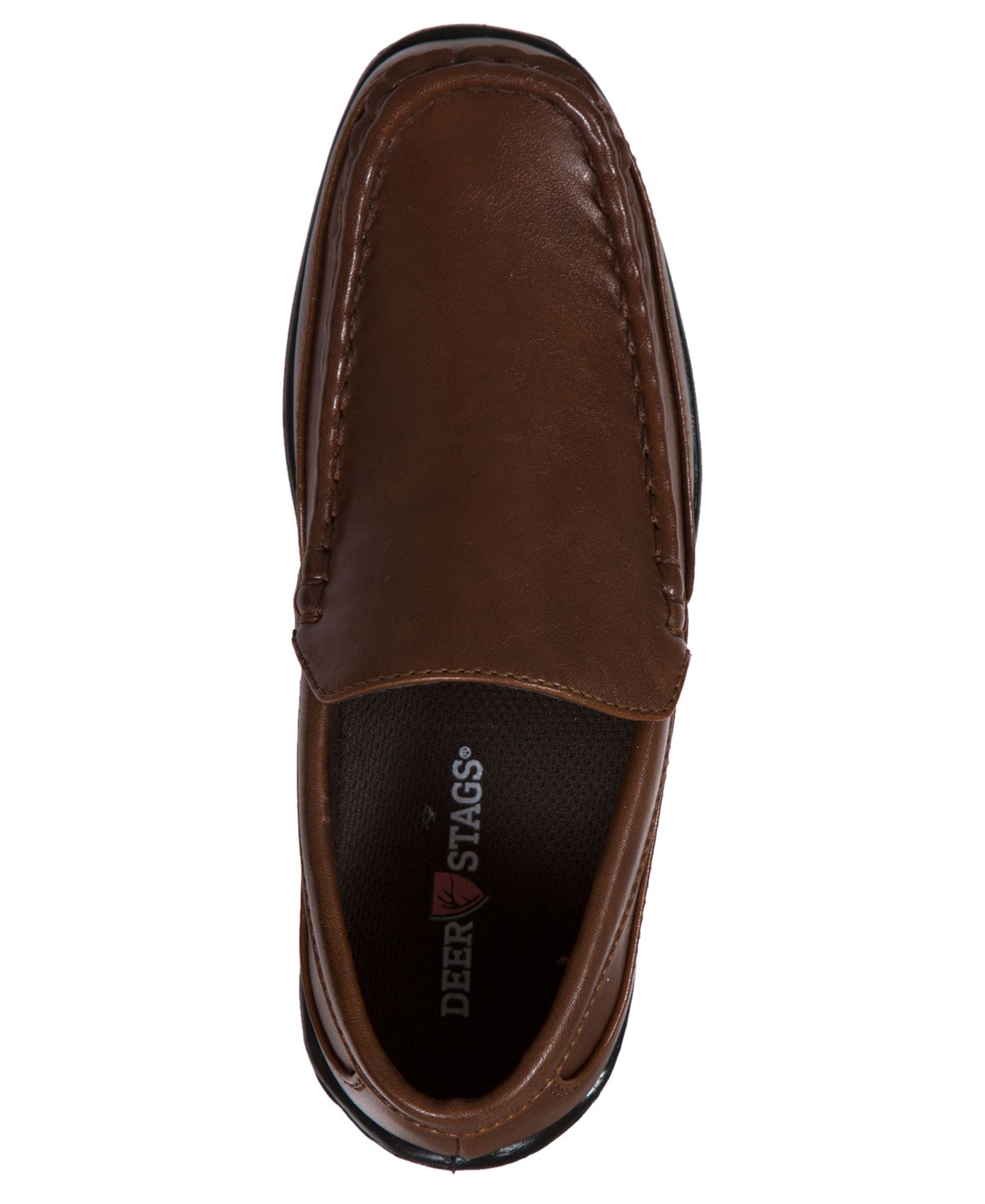 Туфли DEER STAGS Booster Driving Moc Slip-On Loafers для мальчиков, цвет: Коричневый — фото 4