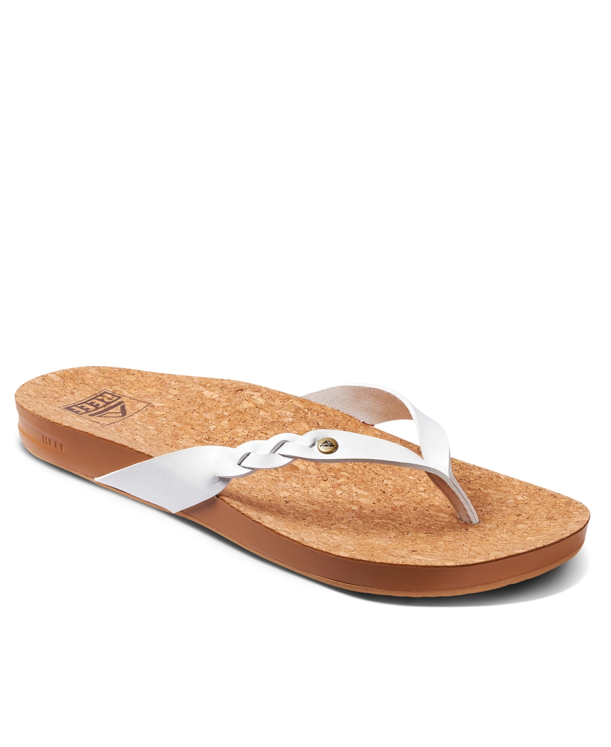 Reef Women's Cushion Court Twist Flip Flop Sandal