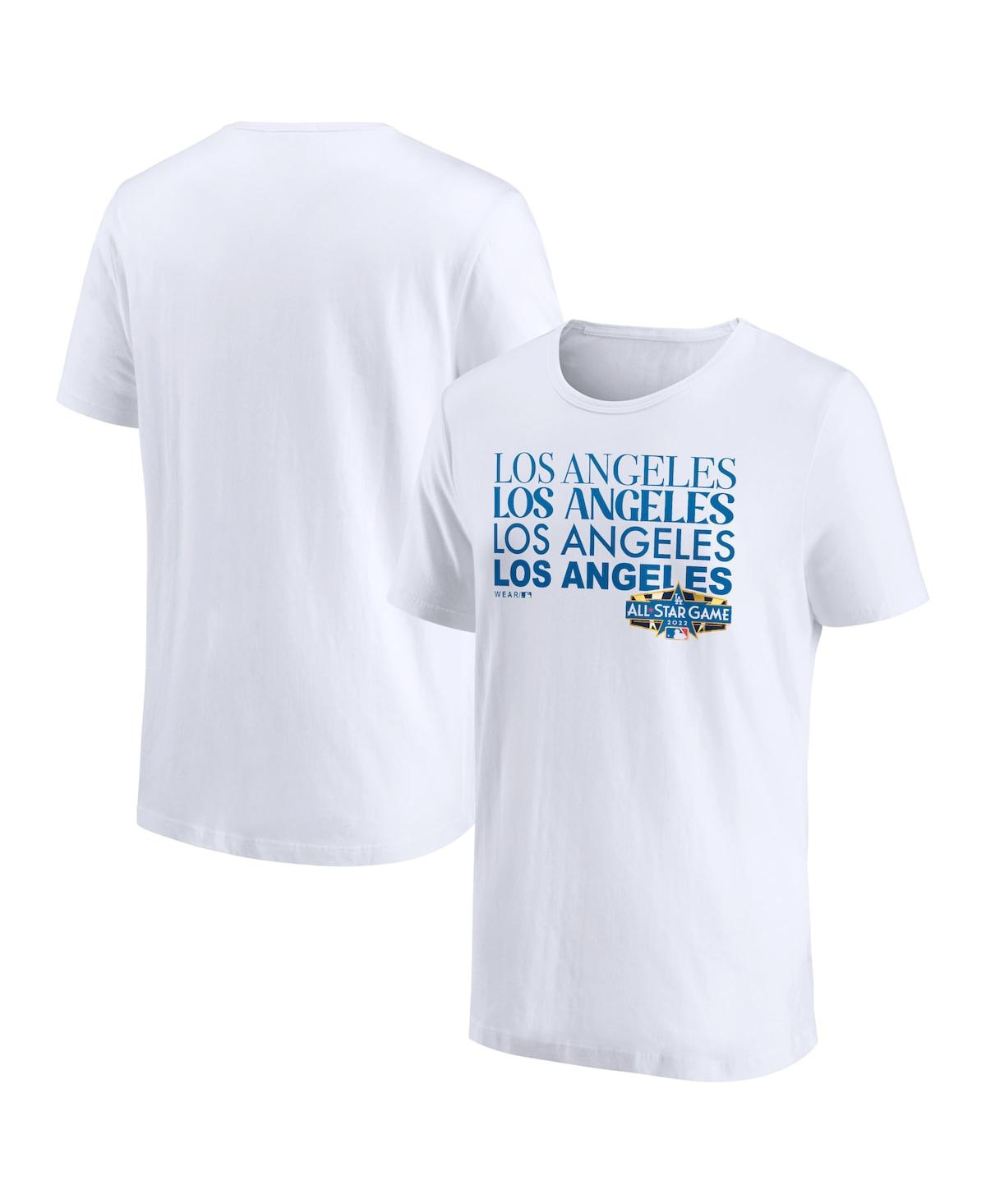 Shop Wear By Erin Andrews Women's  White 2022 Mlb All-star Game Repeat T-shirt