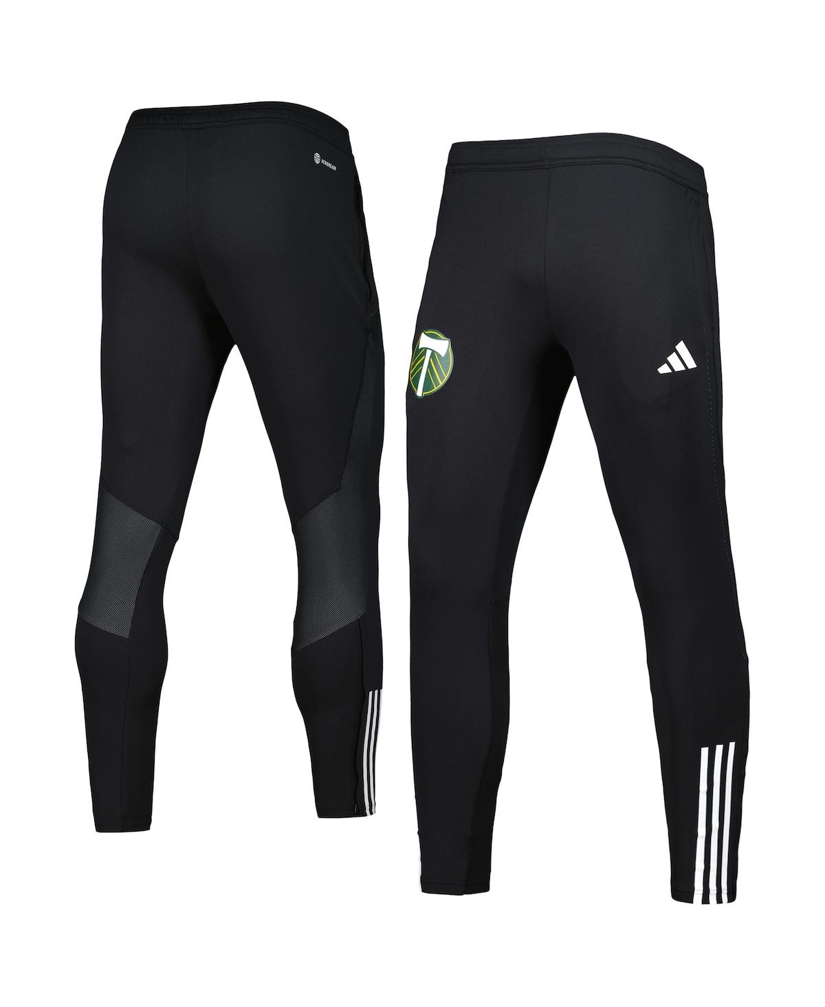 Shop Adidas Originals Men's Adidas Black Portland Timbers 2023 On-field Team Crest Aeroready Training Pants
