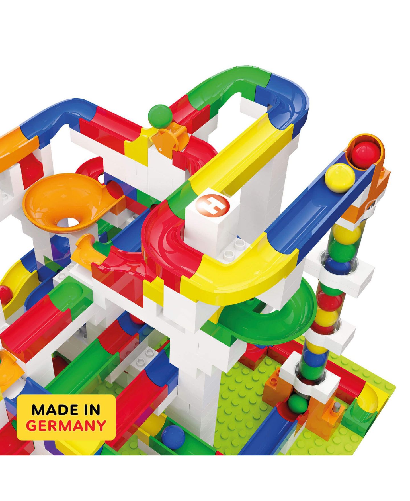 Детский конструктор Hubelino Mega Building Box - 585 Piece Deluxe Marble Run — фото 2