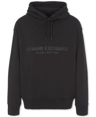 A|X Armani Exchange Men's 91 Long Sleeve Drawstring Logo