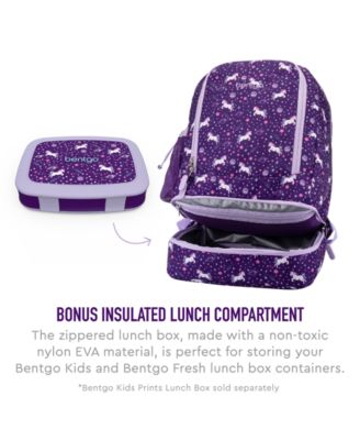 Kids Prints 2-in-1 Backpack &amp; Lunch Bag - Unicorn