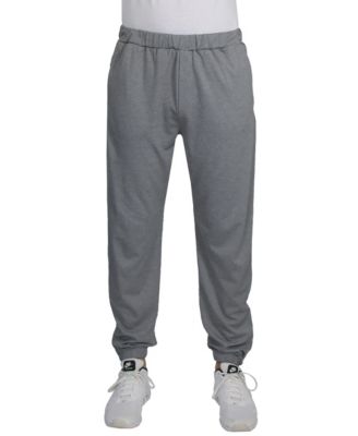 Men's Moisture Wicking Performance Joggers with Reflective Trim Ankle Zippers