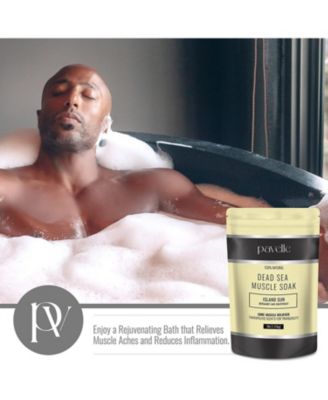Dead Sea Muscle Soak, Bath Sea Salt, Island Sun