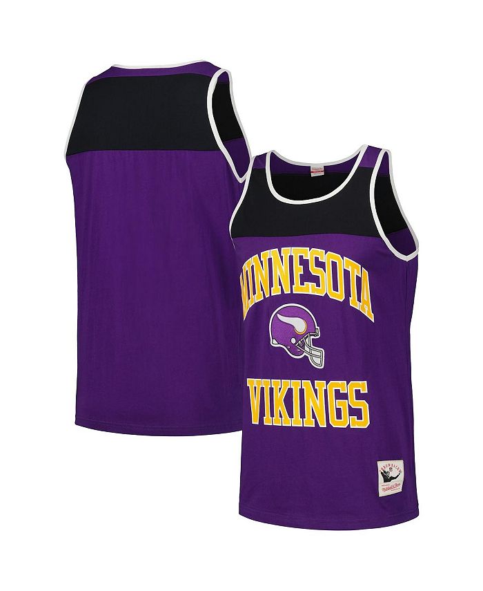 Mitchell & Ness Men's Purple and Black Minnesota Vikings Heritage