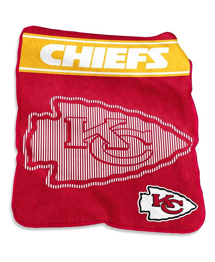 Kansas City Chiefs NFL Team Logomania XL Blanket 66x95 main image 0