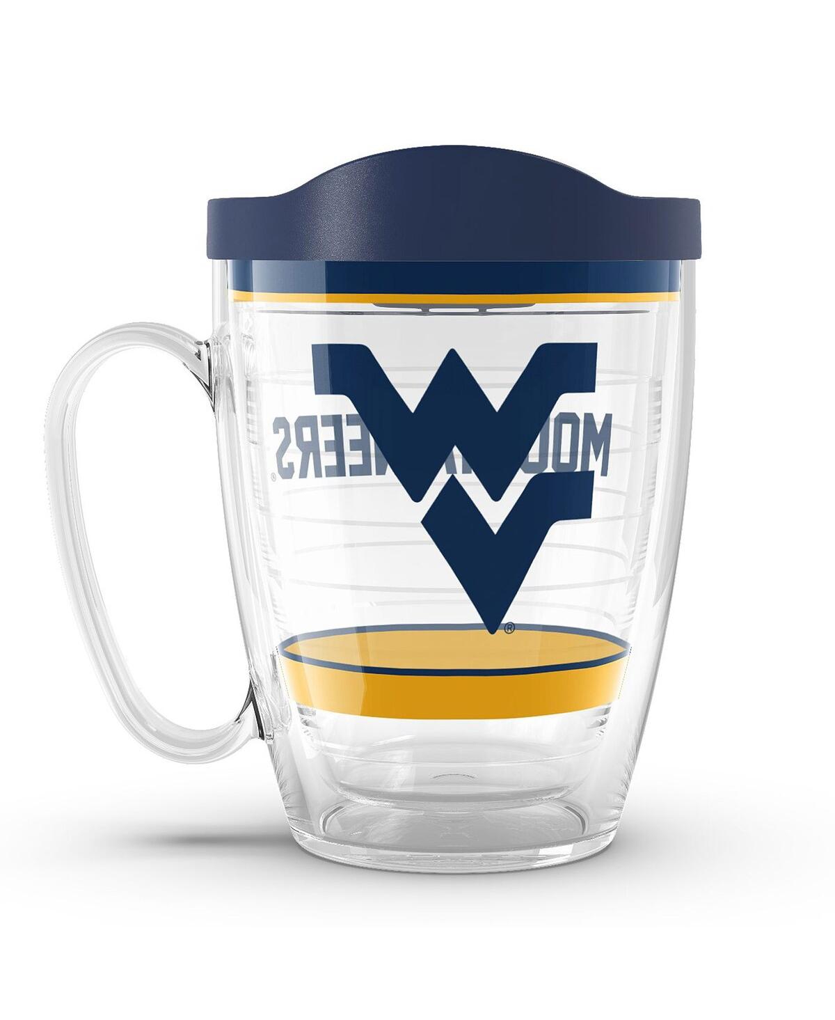 West Virginia Mountaineers 16 Oz Tradition Classic Mug - Clear