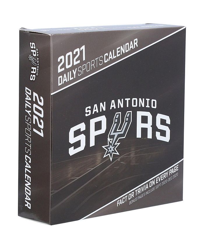 Turner Licensing San Antonio Spurs 2021 Box Calendar Macy's
