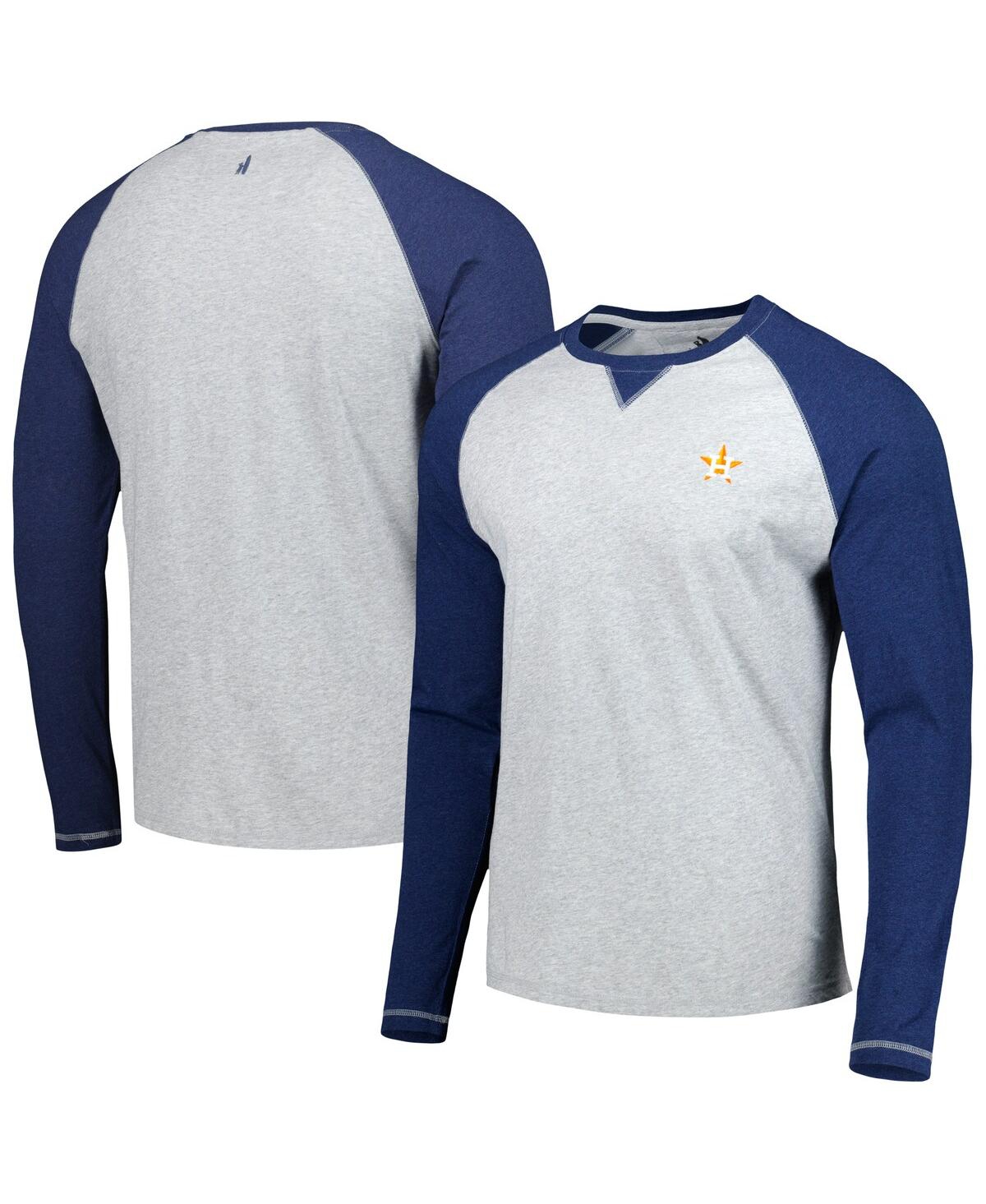 johnnie-O Men's Houston Astros Sully Quarter Zip Pullover in Helios Blue