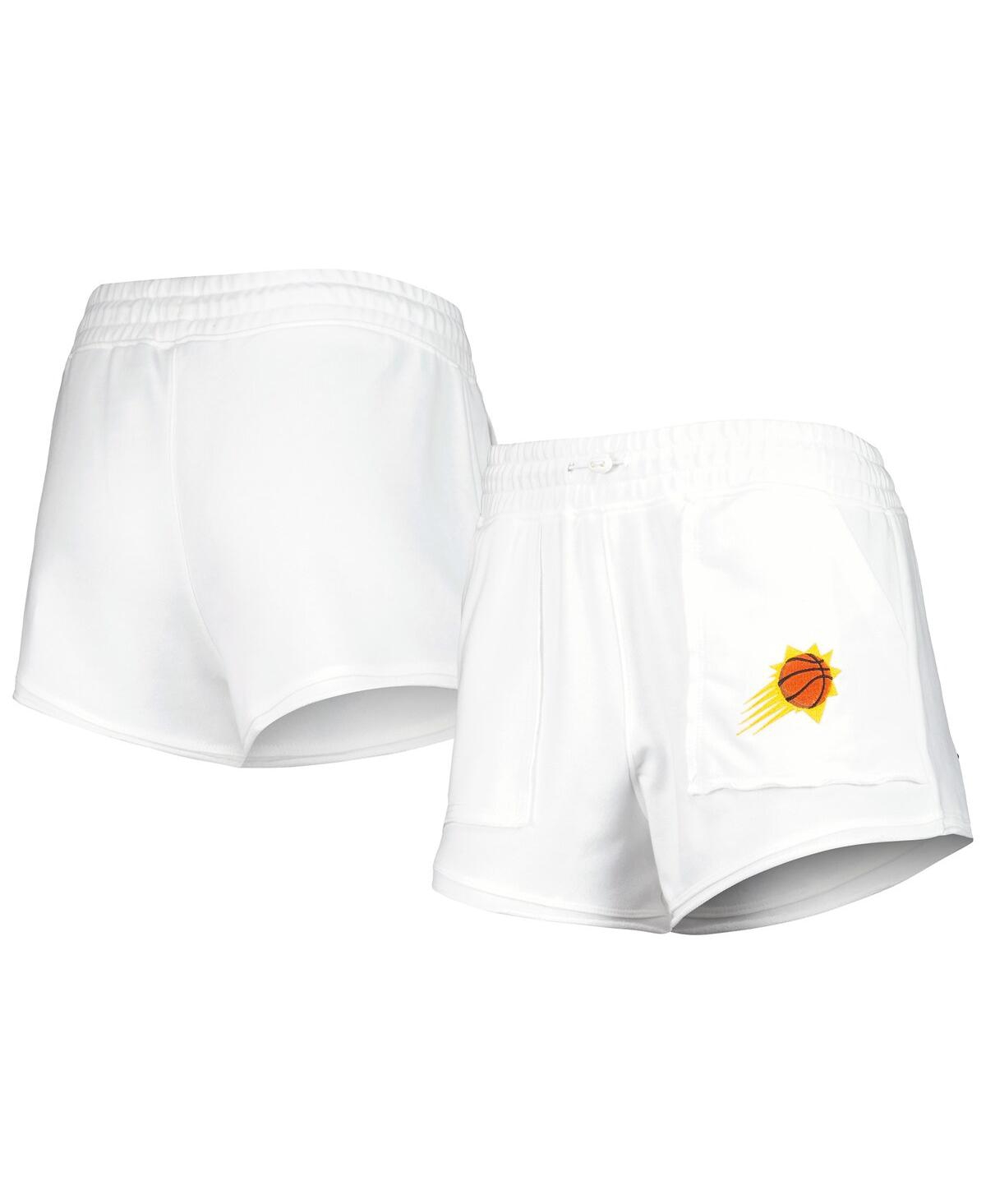 Shop Concepts Sport Women's  White Phoenix Suns Sunray Shorts