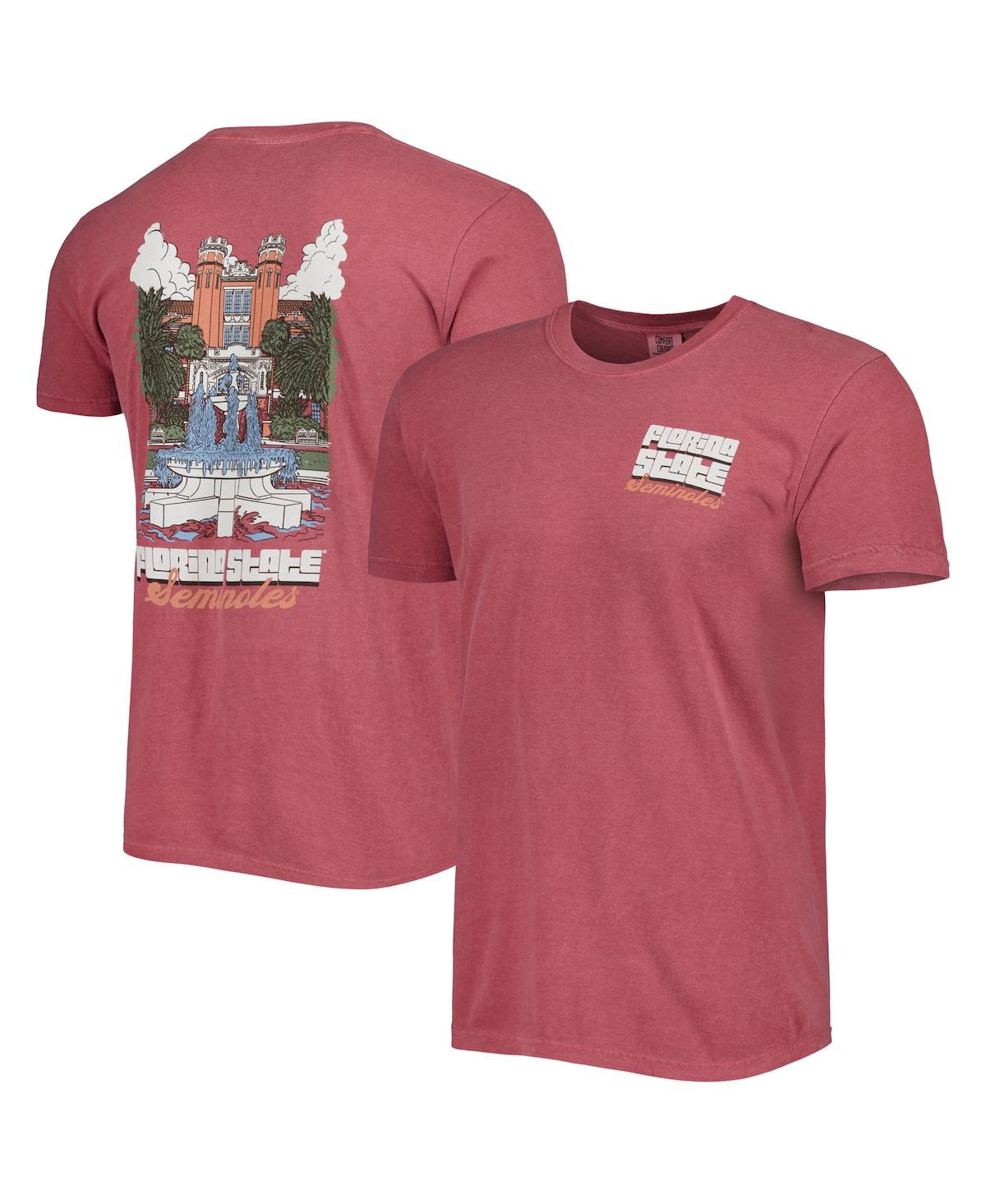 Image One Men's Garnet Florida State Seminoles Hyperlocal T-shirt In Garnet