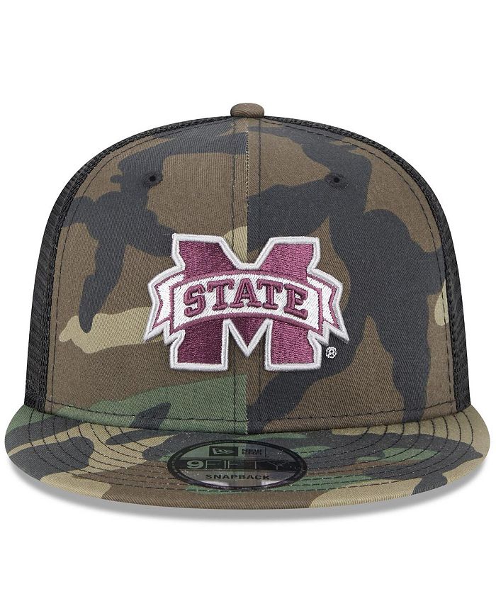 New Era Men's Camo and Black Mississippi State Bulldogs Classic Trucker ...
