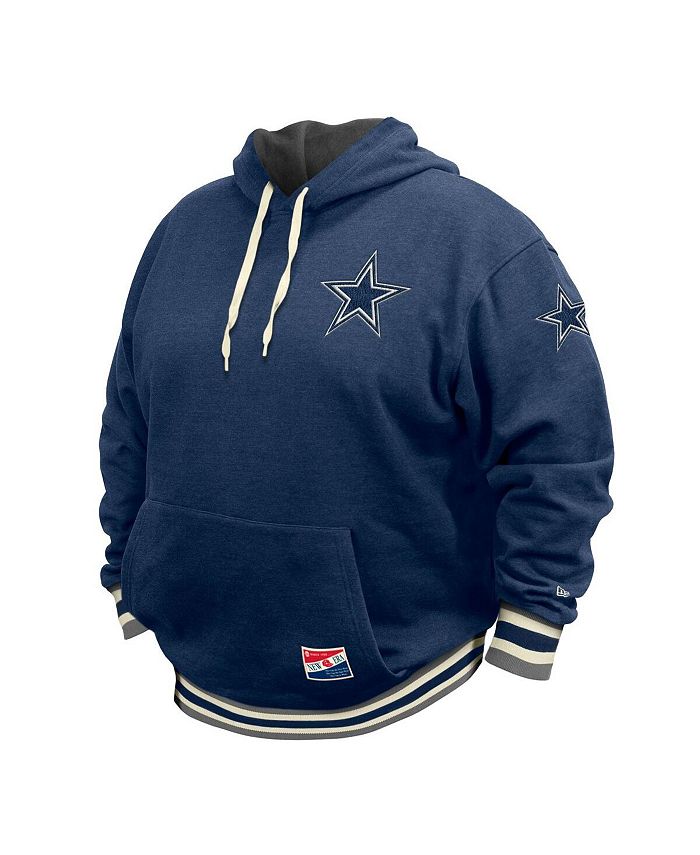 New Era Men's Navy Dallas Cowboys Big and Tall NFL Pullover Hoodie Macy's