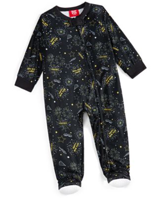 Matching Family Pajamas Baby New Year One Piece Footed Pajamas Created for Macy s Macy s