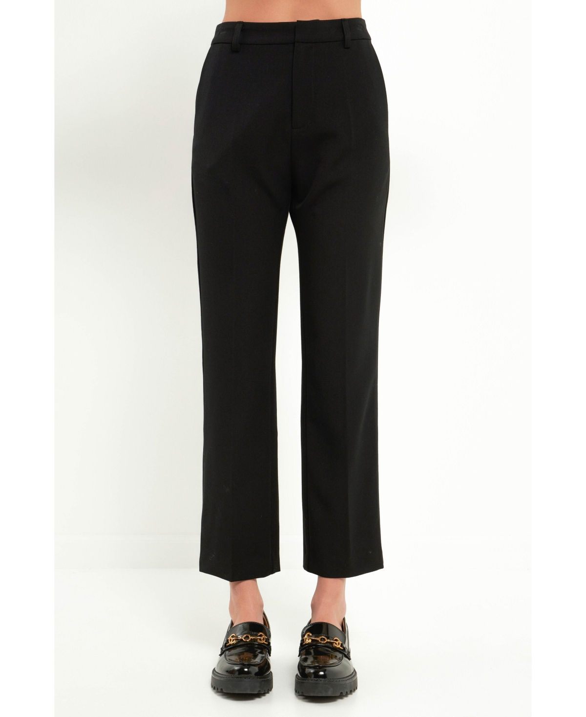 English Factory Women's Stretched Ankle Pants