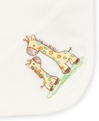 Baby Boys and Girls Giraffe Receiving Blanket