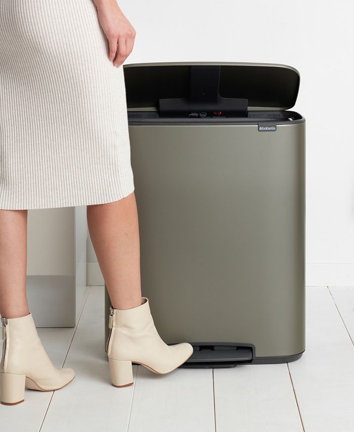Brabantia Bo Step on Trash Can, 16 Gallon, 60 Liter Macy's