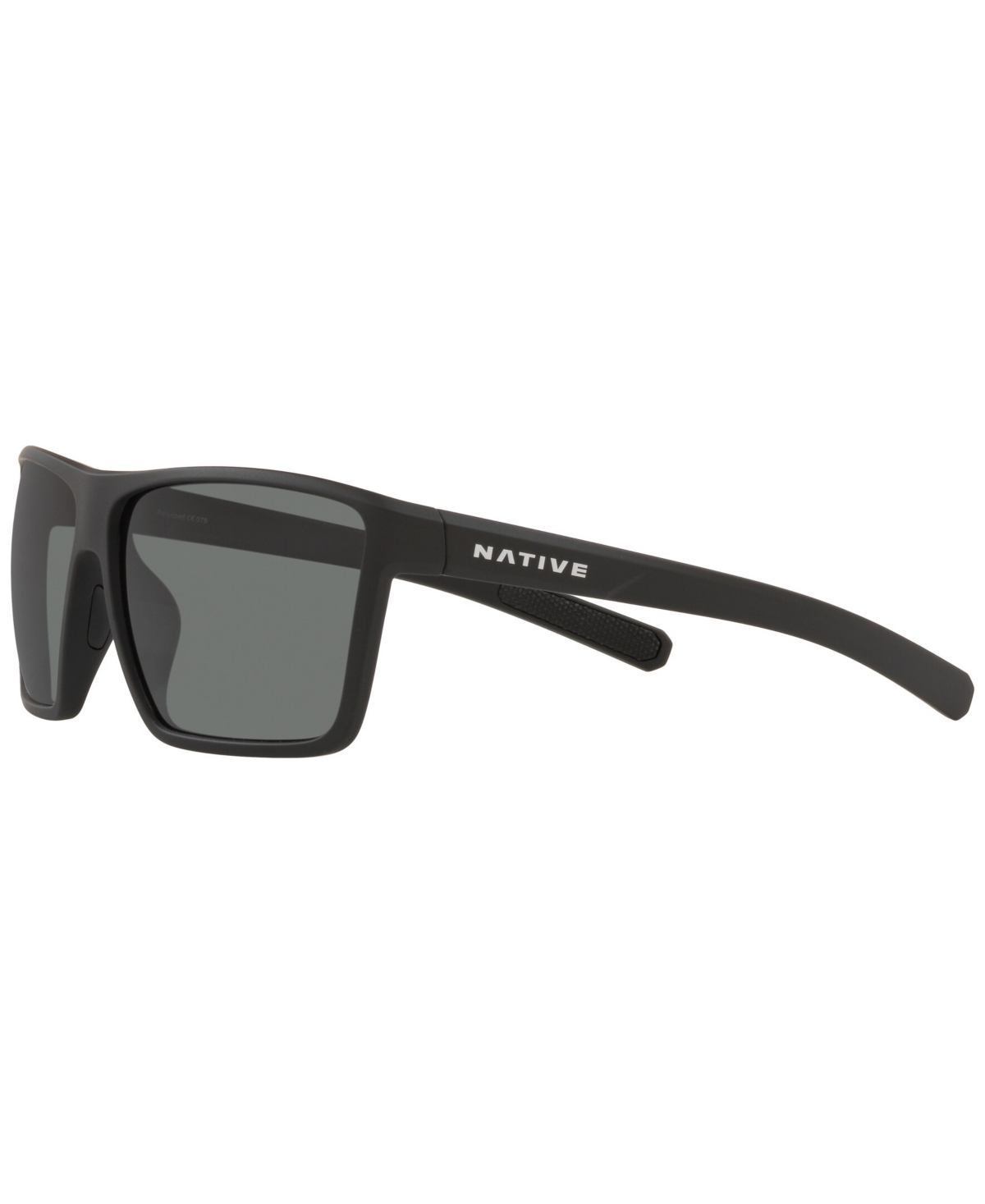 Shop Native Eyewear Unisex Polarized Sunglasses, Wells Xl In Matte Black