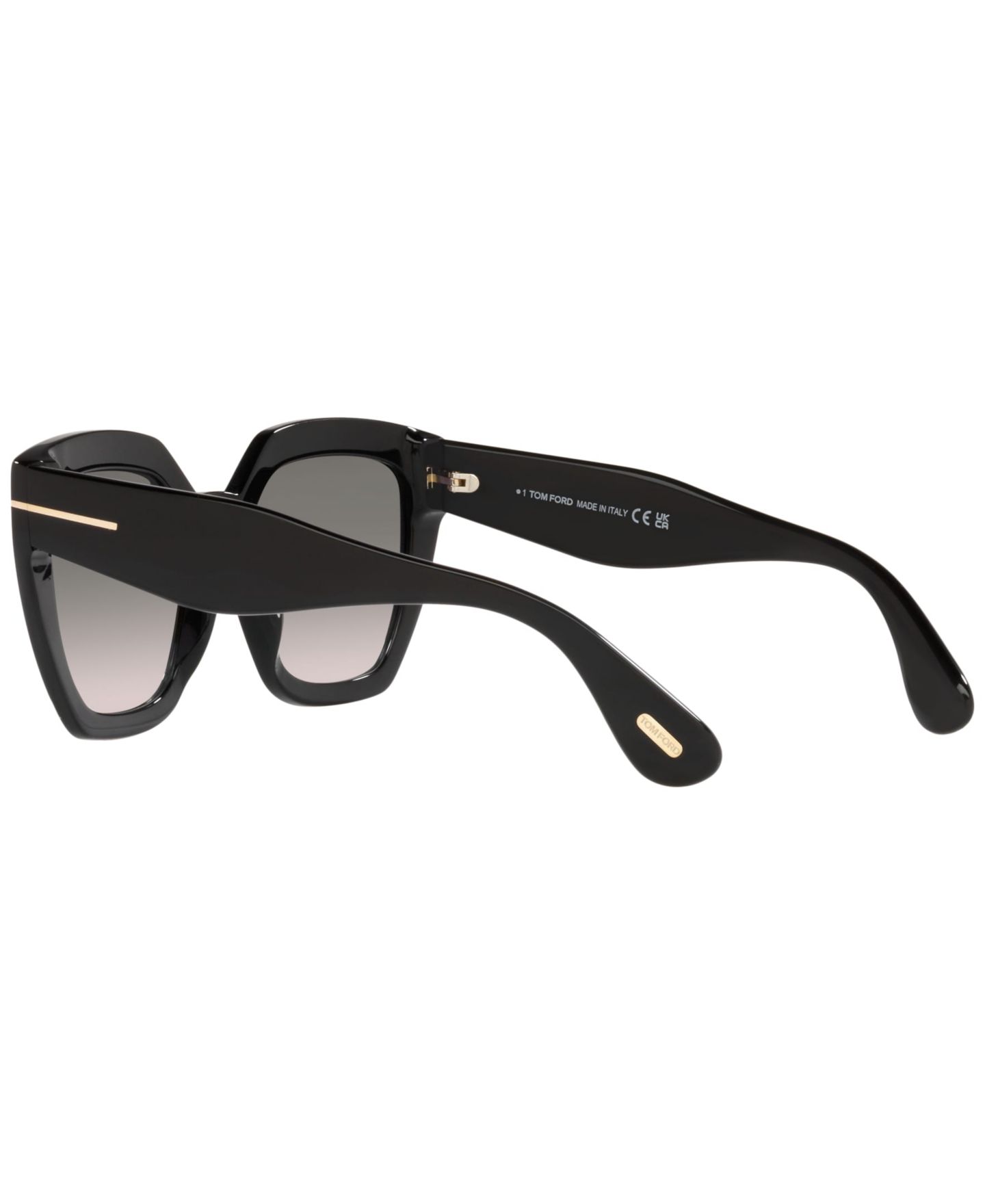 Женские солнцезащитные очки Tom Ford Sunglasses, FT0939, цвет: Чёрный блестящий — фото 3