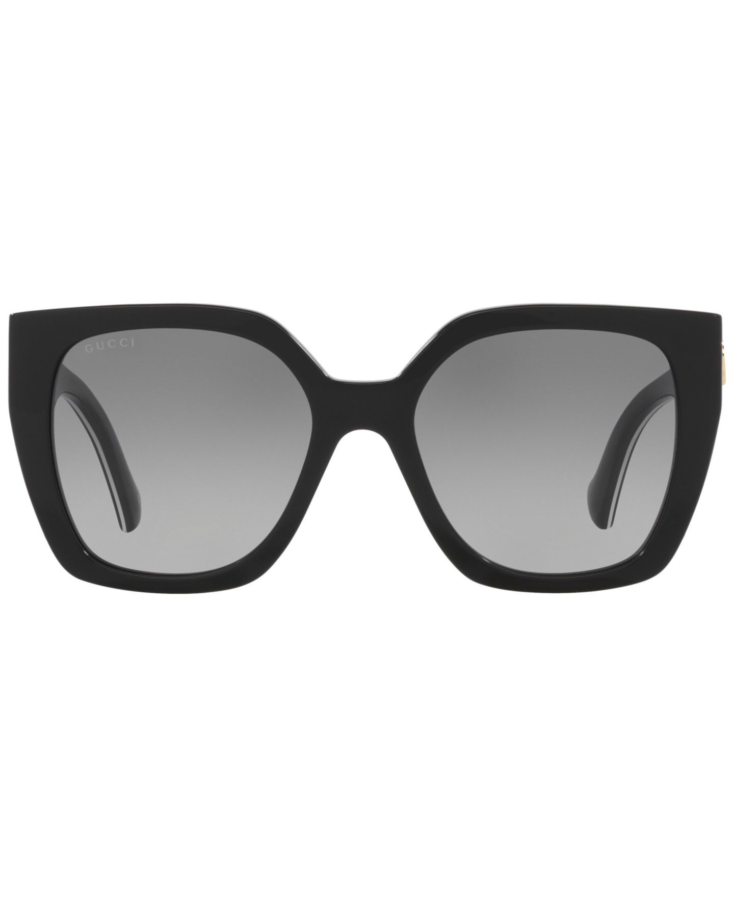 Женские солнцезащитные очки Gucci Sunglasses, GG1300S, цвет: Чёрный матовый — фото 7